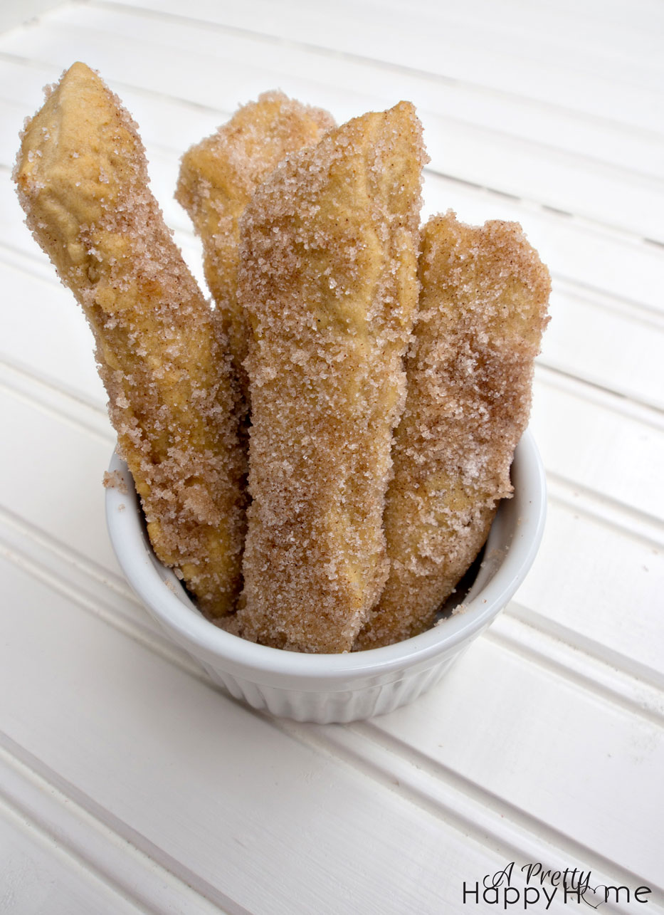 Cinnamon Sugar Pizza Sticks A Pretty Happy Home