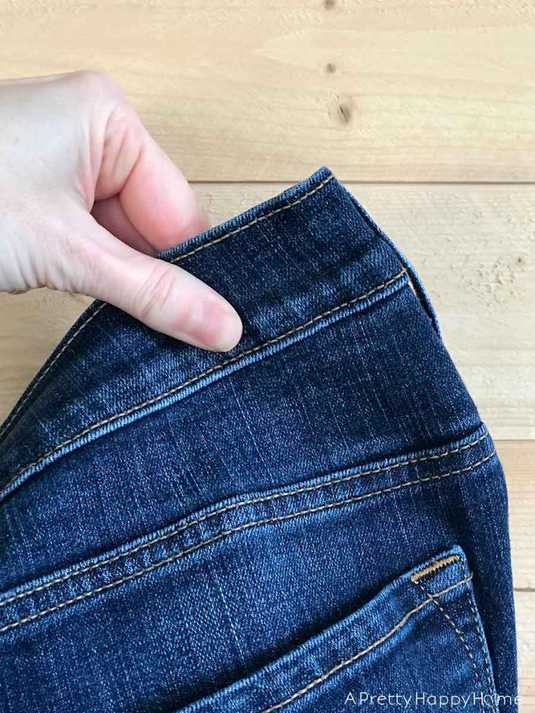 jeans gap at waist
