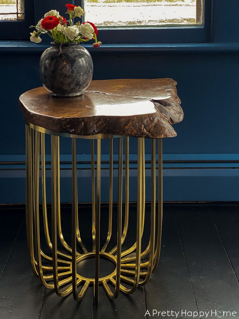 brass side table target