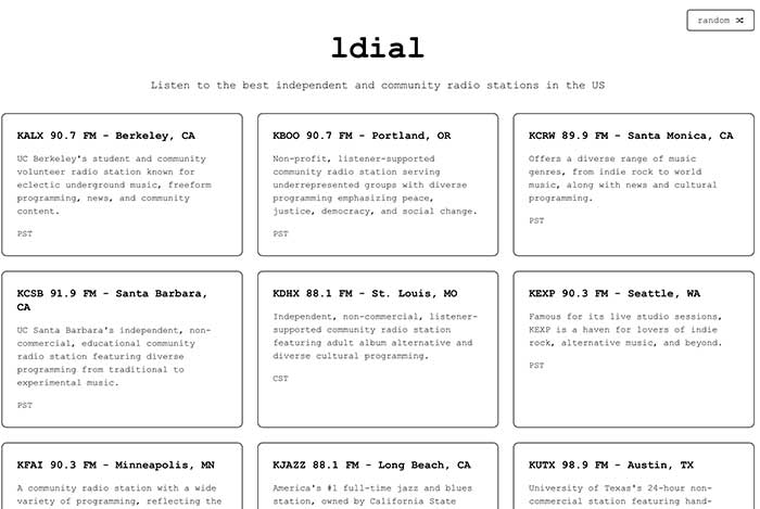 ldial screenshot on the happy list